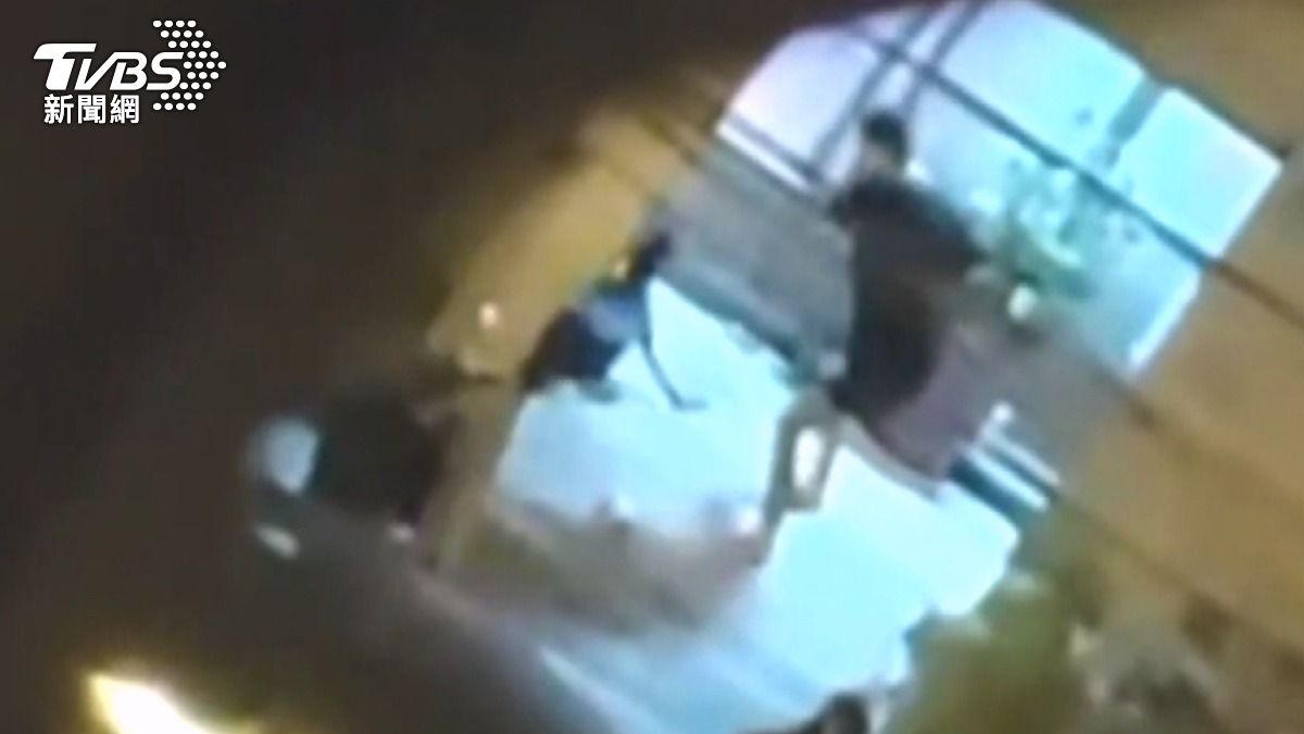 台中男持棍狂毆小黑狗!痛得慘叫逃不了 議員質疑「換狗掩飾」。(圖/TVBS
