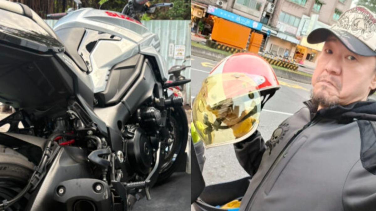 陳為民對車的熱愛向來不藏私,這次選擇Suzuki Katana GSX-S1000S,也再度讓這把「現代武士刀」成為討論焦點。(圖/翻攝自陳為民臉書)