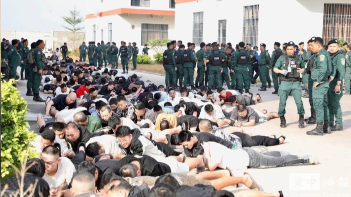 5台灣人被抓!柬埔寨大規模掃蕩電詐園區 逮逾2000名外國人