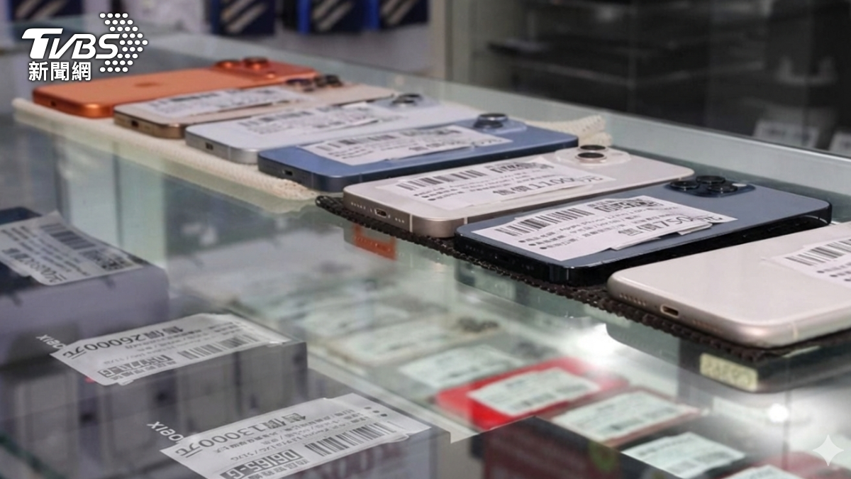 通訊行購買中古機,業者會依不同的機況、新舊程度,提供不同時間的保固。 (示意圖/TVBS資料畫面)
