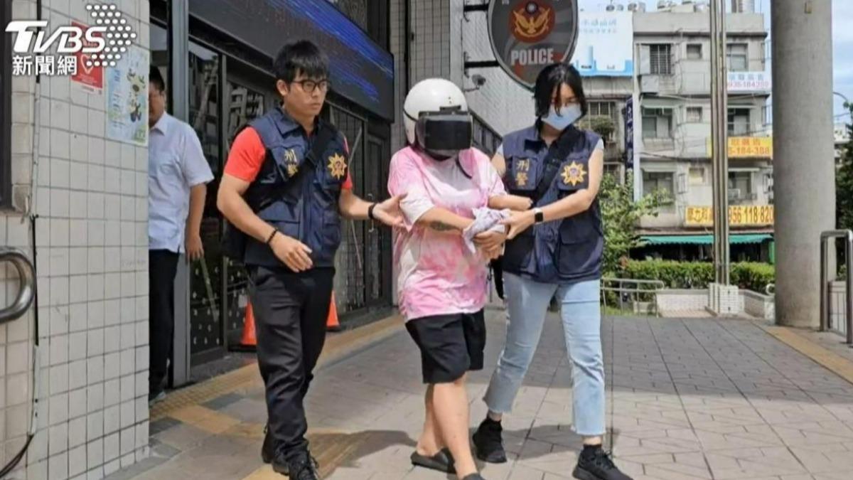 女毒蟲陳嘉瑩犯案後被羈押至今。（圖／TVBS資料畫面）