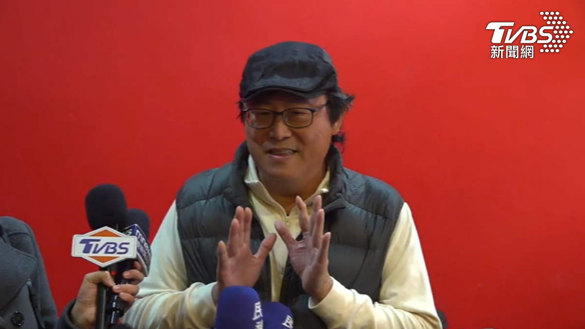被問到高嘉瑜參選,姚文智冷回「沒意見」,強調自己都在拍電影。(圖/TVBS)
