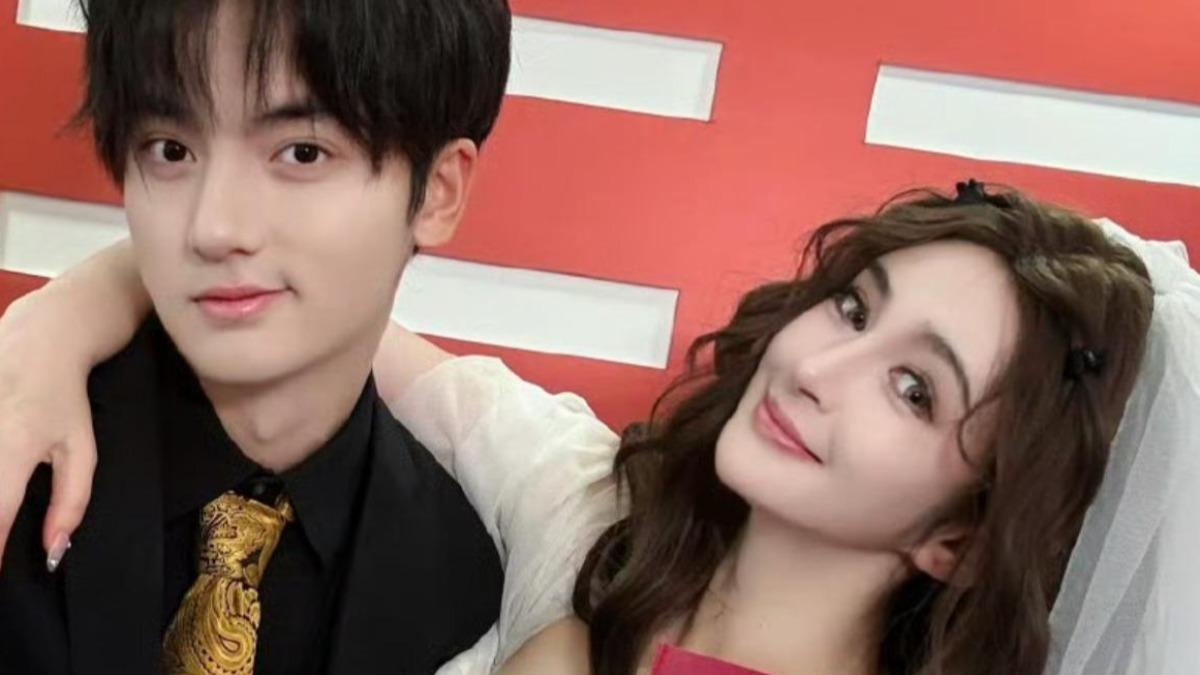 李心艾、劉子瑞(左)有一女。(圖/翻攝自李心艾微博)