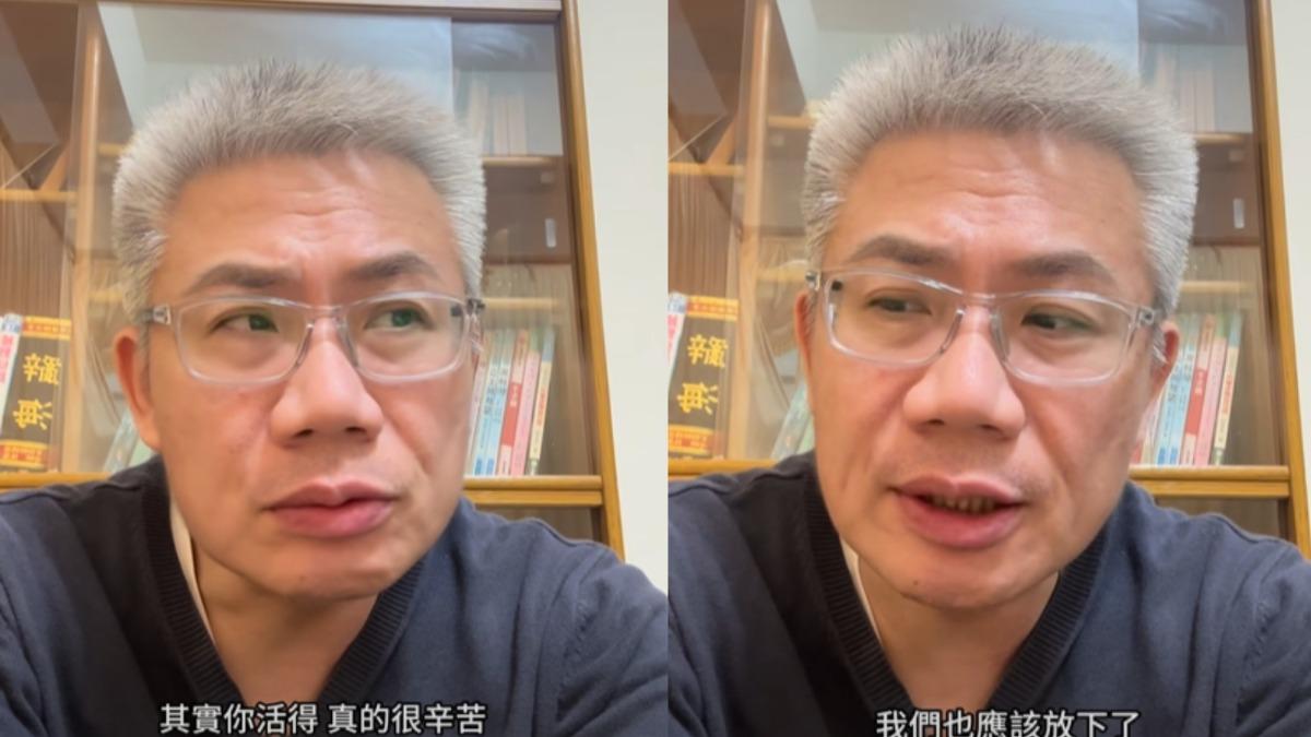 羅友志放下與父親的過節。（圖／翻攝自羅友志臉書）