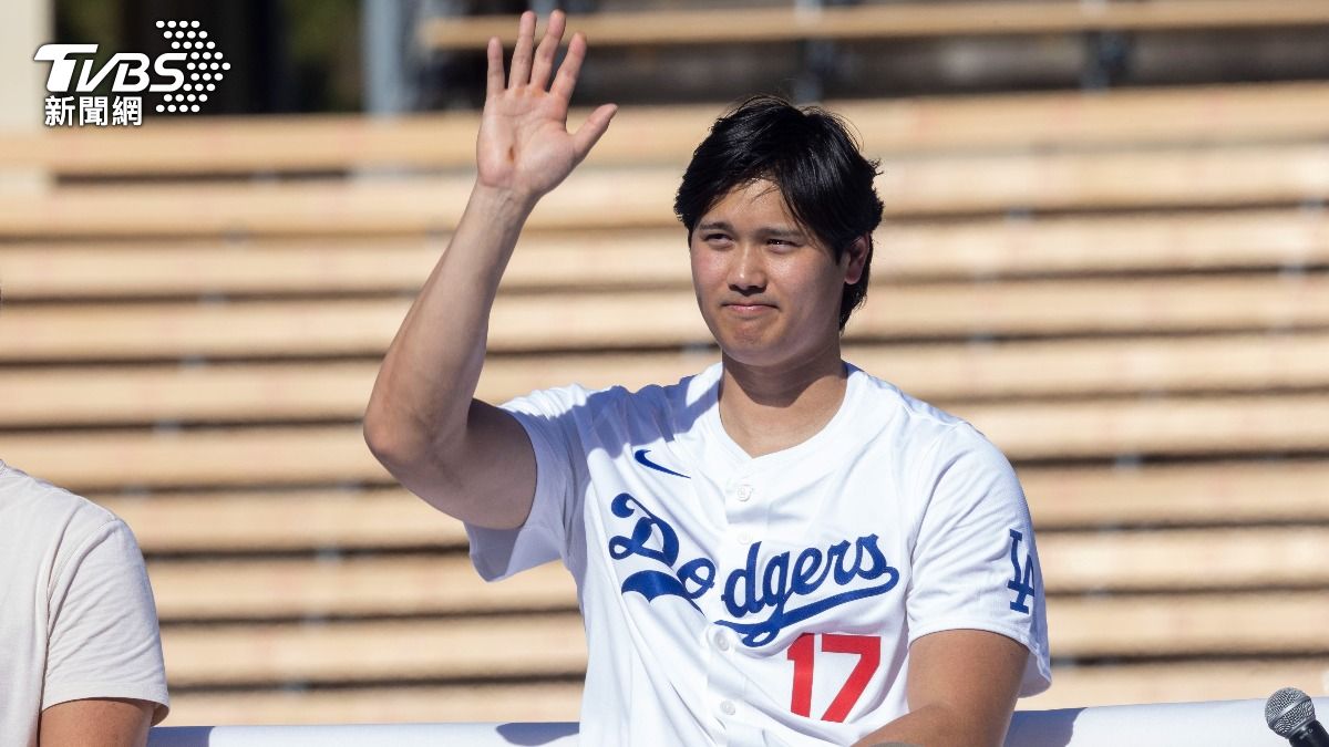 洛杉磯道奇隊球員大谷翔平。(圖/達志影像歐新社)