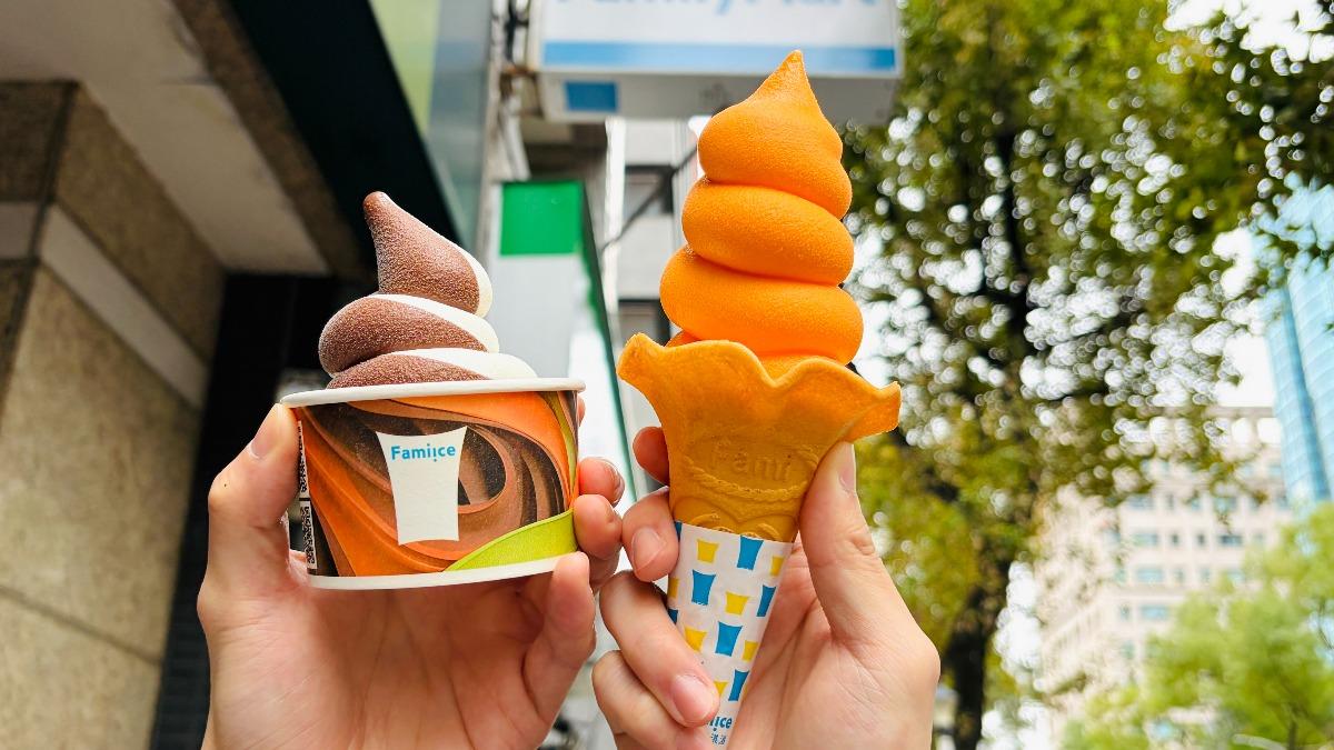 全家霜淇淋推「贅澤巧克力、哈密瓜口味」買2送2　加價送金鏟