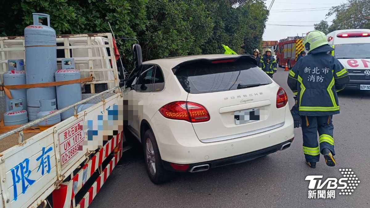 林口寶林路恐怖彎道！瓦斯車一周2車禍　在地人：看到快閃