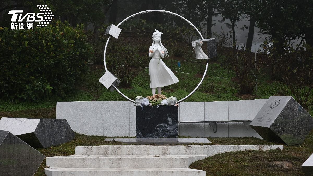 大S雕像。(圖／張哲鳴攝）