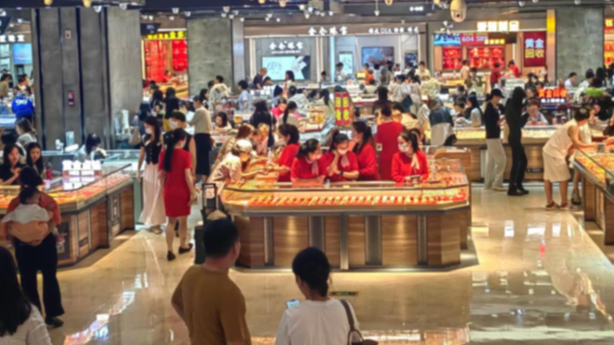 深圳水貝市場。（示意圖／翻攝證券時報網）
