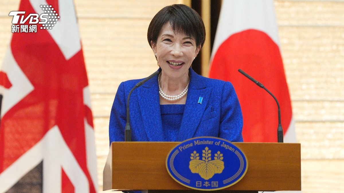 日本首相高市早苗內閣支持率突破六成,自民黨有望單獨拿下過半席次。(圖/達志影像美聯社)