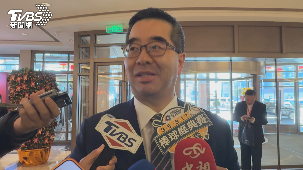 國民黨副主席蕭旭岑2月2日率團抵達北京參加國共智庫交流論壇。(圖/TVBS)