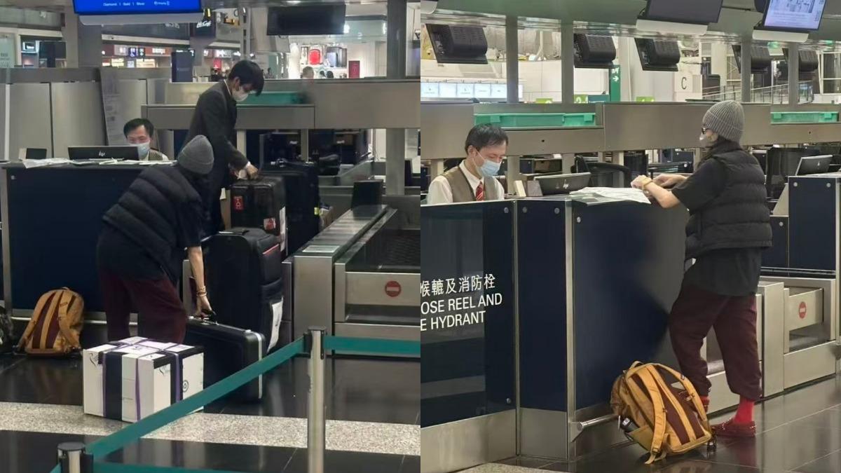 張柏芝為兒遠赴澳洲!獨自扛大量行李現身機場 暫別官司風波