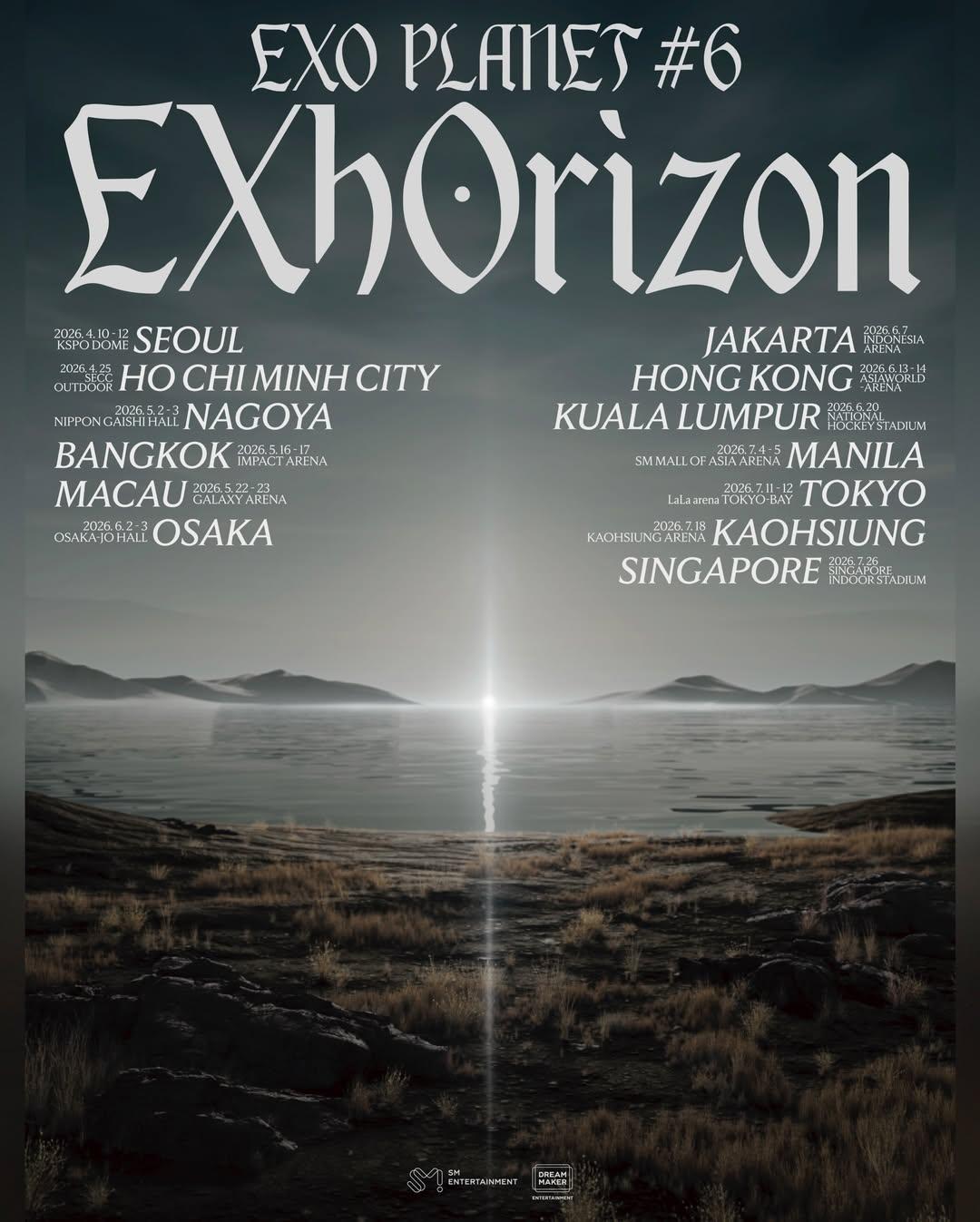 2026演唱會-台灣演唱會-EXO演唱會-EXO演唱會門票