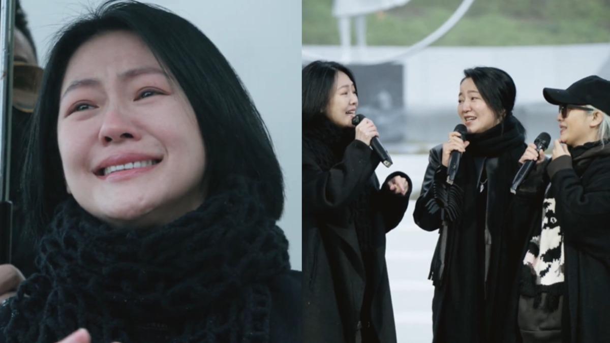 小S與阿雅、范曉萱合唱〈姐妹們的聚會〉。(圖／經紀公司提供）
