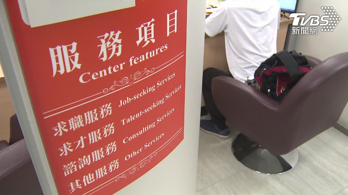 台灣失業率3%。(圖/TVBS)