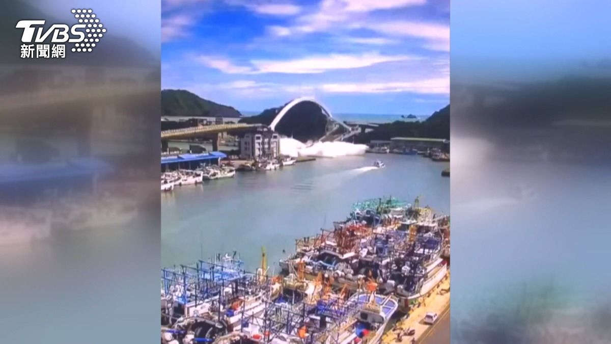 南方澳斷橋案一審出爐!亞新判賠4547萬 工會嗆:責任推包商。(圖/TVBS)