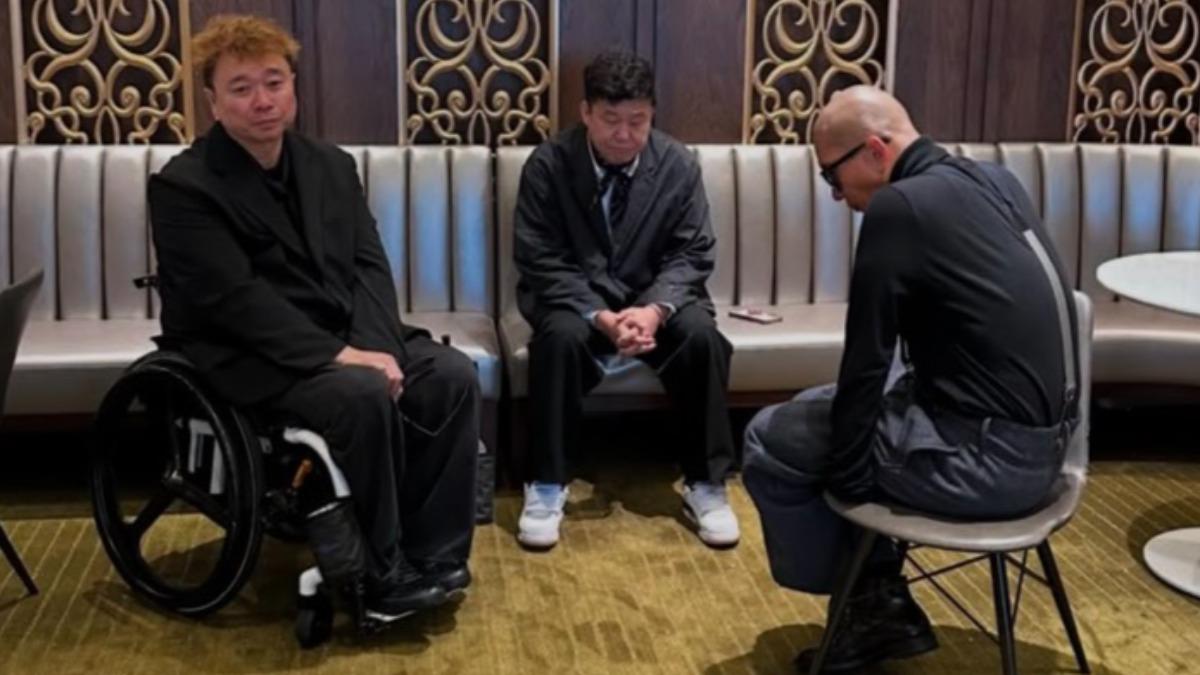 姜元來與洪祿基與具俊曄重逢。(圖/翻攝自姜元來IG)