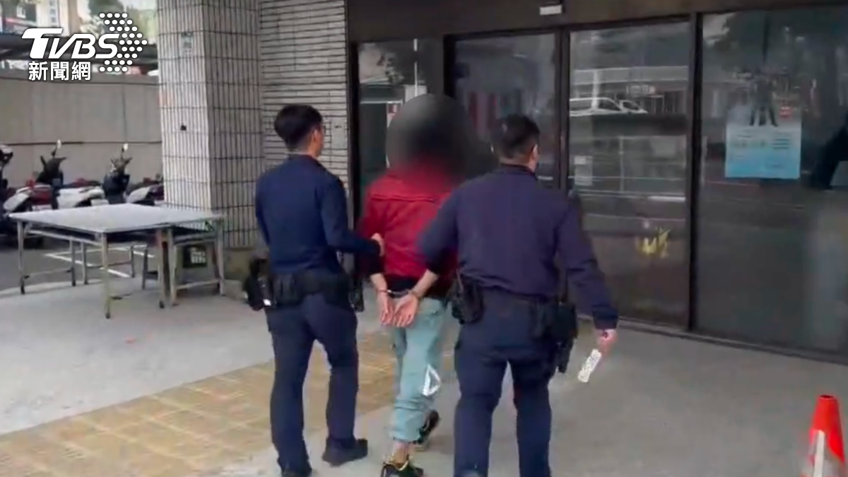 另一名同夥當場被逮捕,兩人雙雙被移送法辦。(圖/TVBS)
