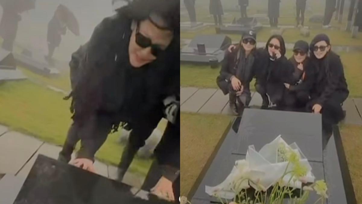 大S雕像揭幕1現象！小S淚喊「珊很愛鬧場」　范瑋琪苦笑：感覺蠻生氣