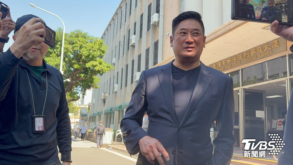 中信辜仲諒燦笑。（圖／潘千詩攝）