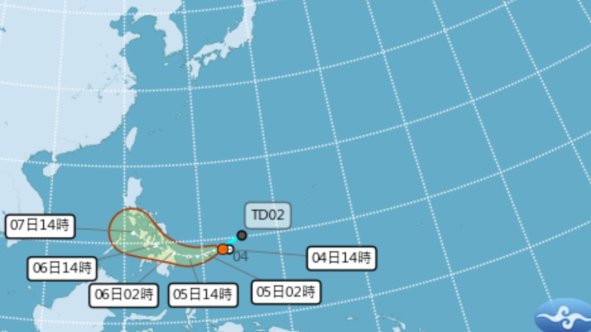 天氣/2號颱風「西望洋」晚間生成!最新路徑、對台影響曝
