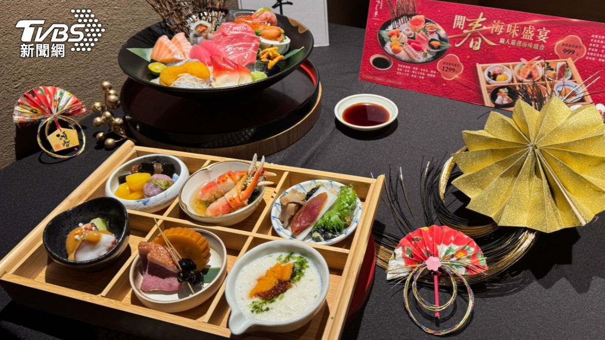 金子半之助 X 日本橋海鮮丼辻半春節優惠。(圖/陳昫蓁攝)