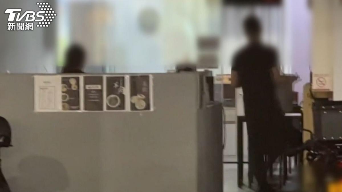 台中小吃店傳出隨機攻擊事件。(圖/TVBS)