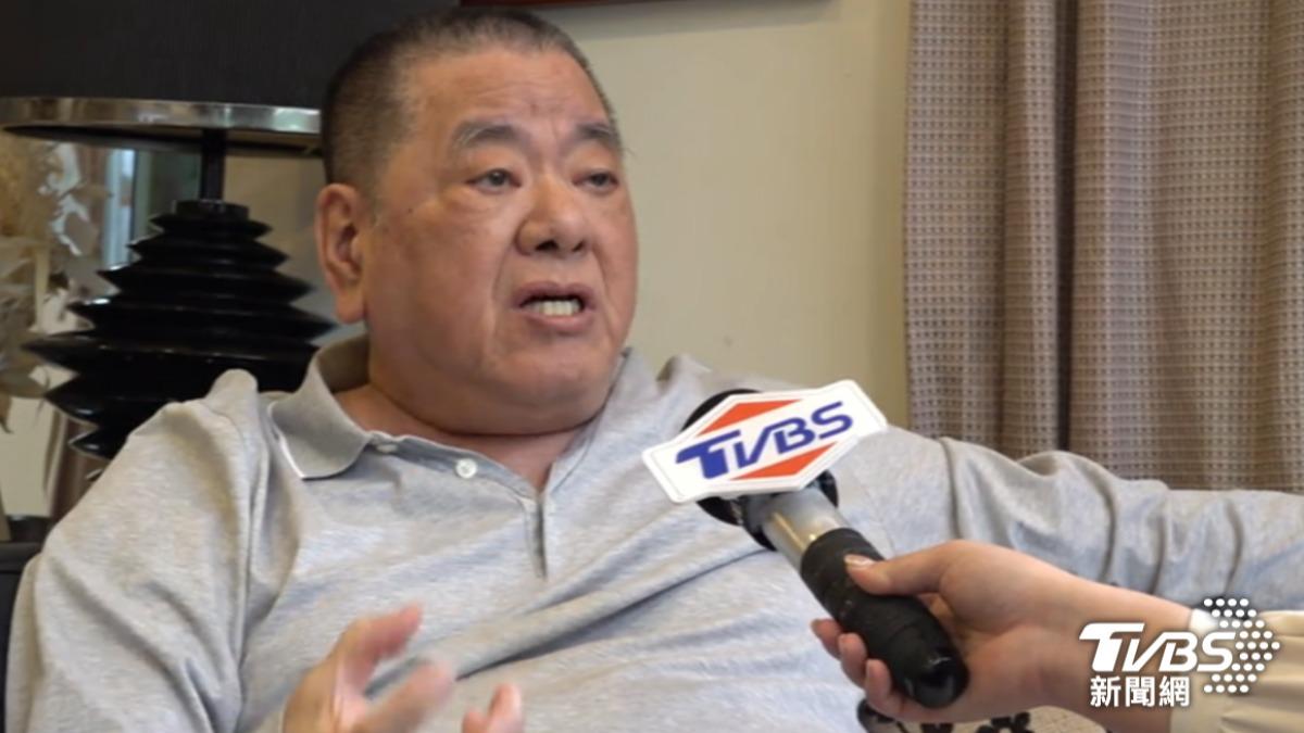 竹聯幫大老吳敦。(圖／TVBS)