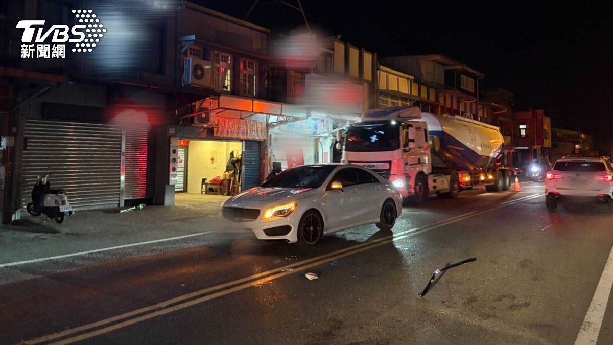 82歲老翁過馬路遇劫!小客車猛撞亡 目擊者驚:很大撞擊聲
