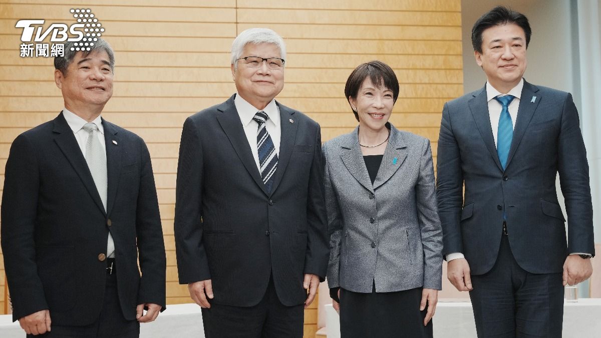 台積電董事長魏哲家親赴日本會見首相高市早苗。（圖／達志影像美聯社）