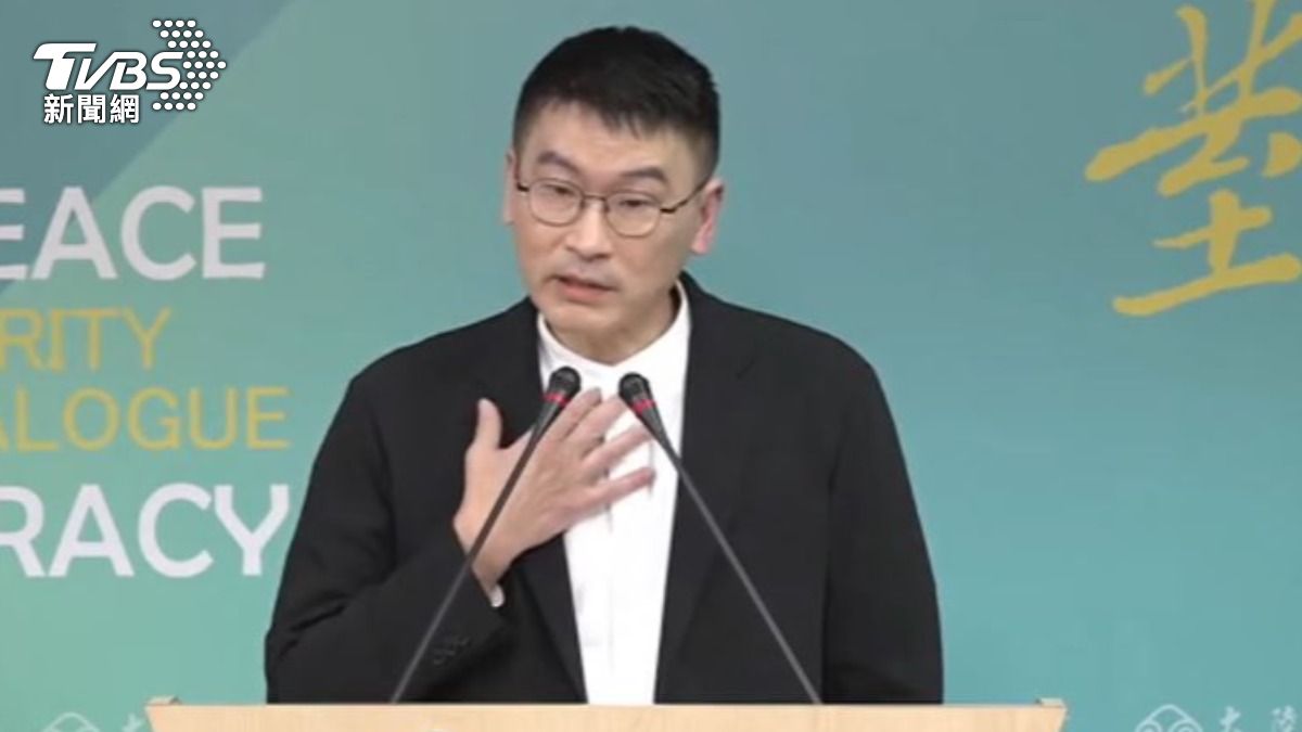 陸委會副主委梁文傑。（圖／TVBS）