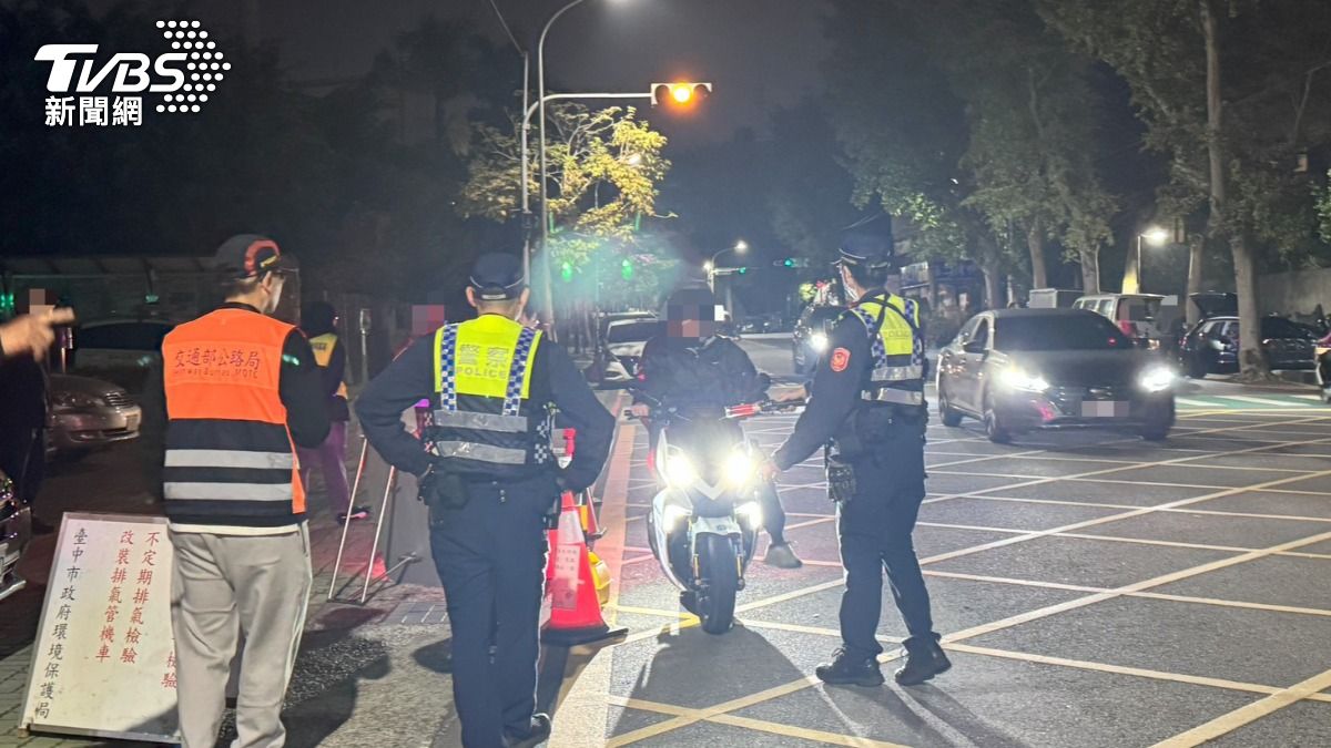 酒毒駕、無照猴肆虐街道!台中警一夜猛抓24件 進帳10.3萬