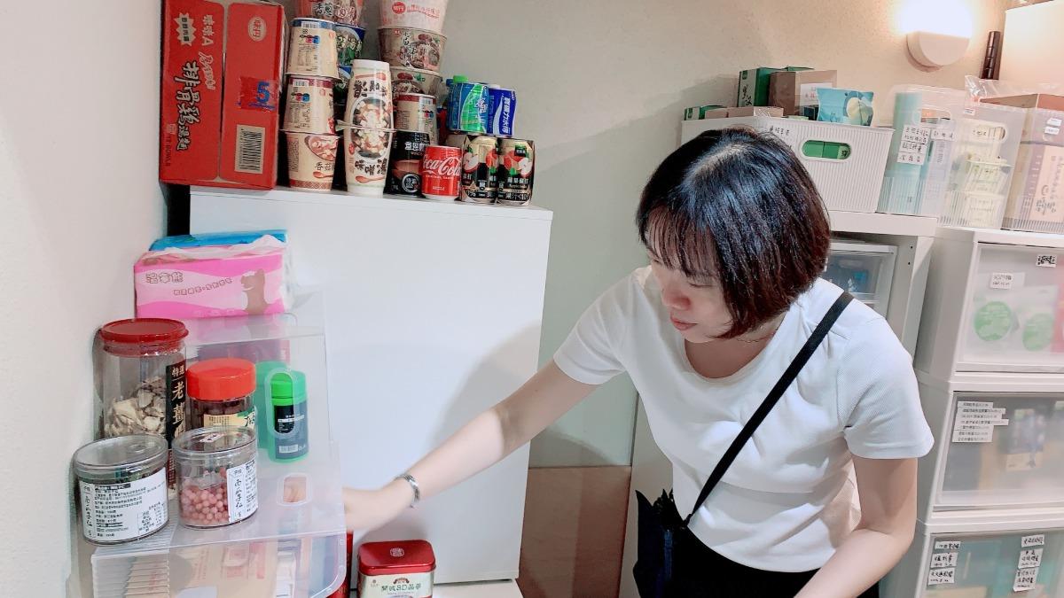ViVi從事整理師行業六年時間,覺得家裡的鞋盒、乾淨食品外盒就能當收納品使用,不一定要全部買新的。(圖/整理師ViVi提供)