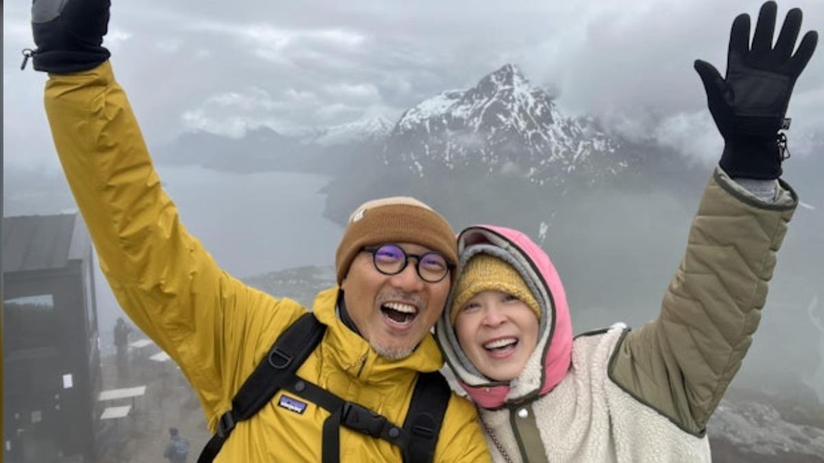 蘇玉華潘燦良二度環球旅行!勇闖南極見企鵝海豹 直呼「太可愛」