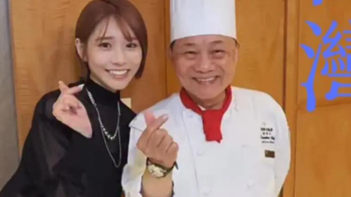 阿基師(右)消失演藝圈5年多,如今在福容飯店任職,日前他巧遇AV女神河北彩伽(左),兩人還同框合照。(圖/翻攝自IG)