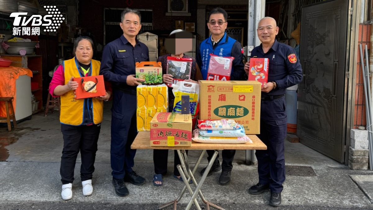 關懷弱勢迎春送暖過好年 斗六警民攜手傳遞年節溫情