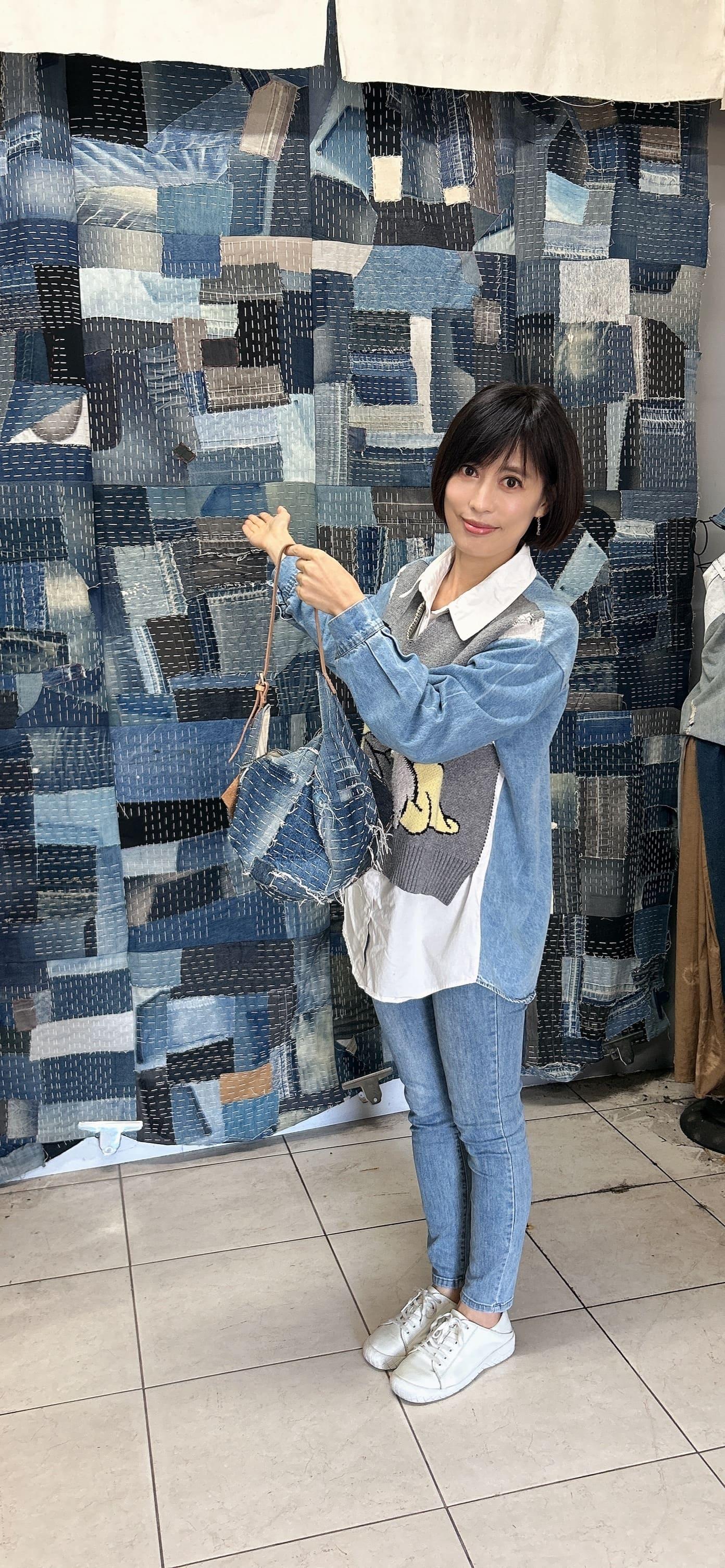 回收牛仔褲再製包包