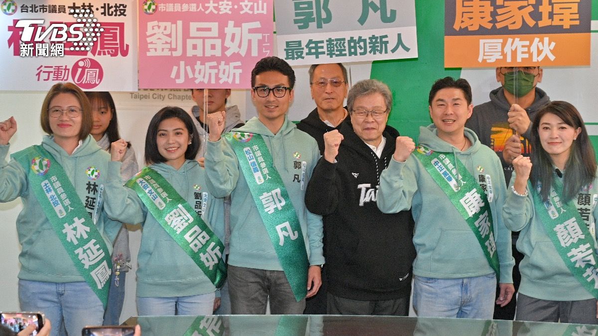 楊烈表示，會做最強力的啦啦隊。（圖／胡瑞麒攝）