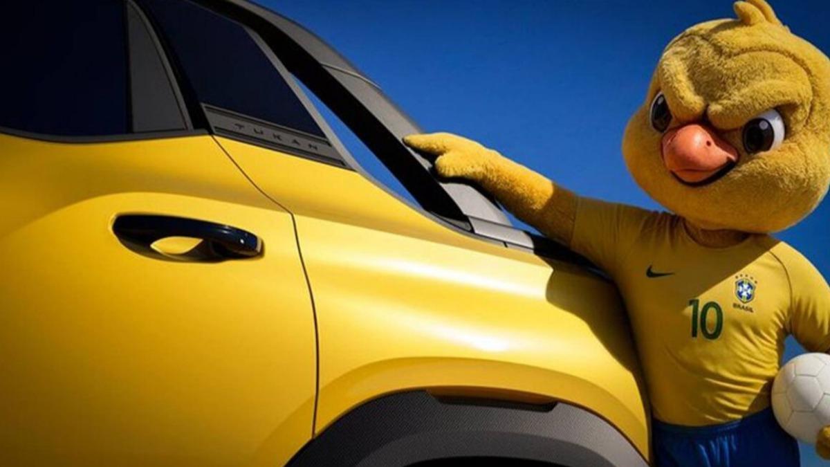 與Tukan同步登場的是能代表巴西的Canary Yellow車色，成為Volkswagen在南美品牌敘事的一環。（圖／Volkswagen提供）