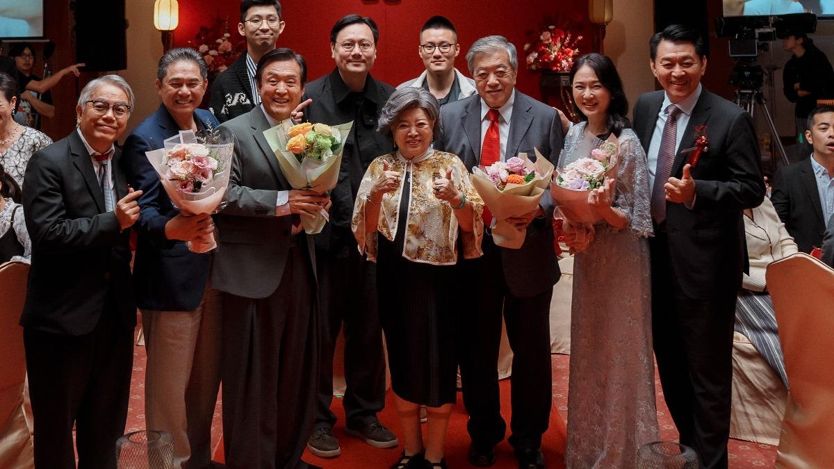《雙囍》導演許承傑集結眾多資深演員，驚嘆：全是台灣寶藏。（圖／水花電影提供）