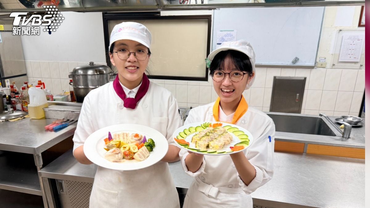 師生研發「銀養料理」助高齡者好吞兼顧營養。(圖/TVBS)