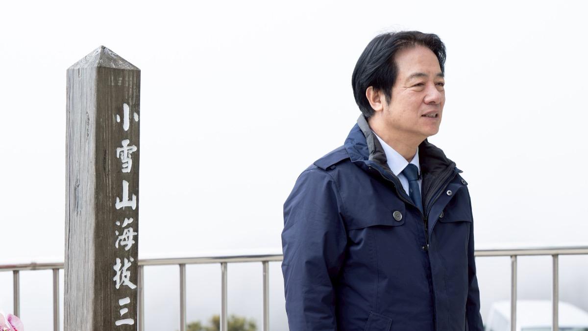 賴清德今前往小雪山雷達站。(圖/總統府提供)