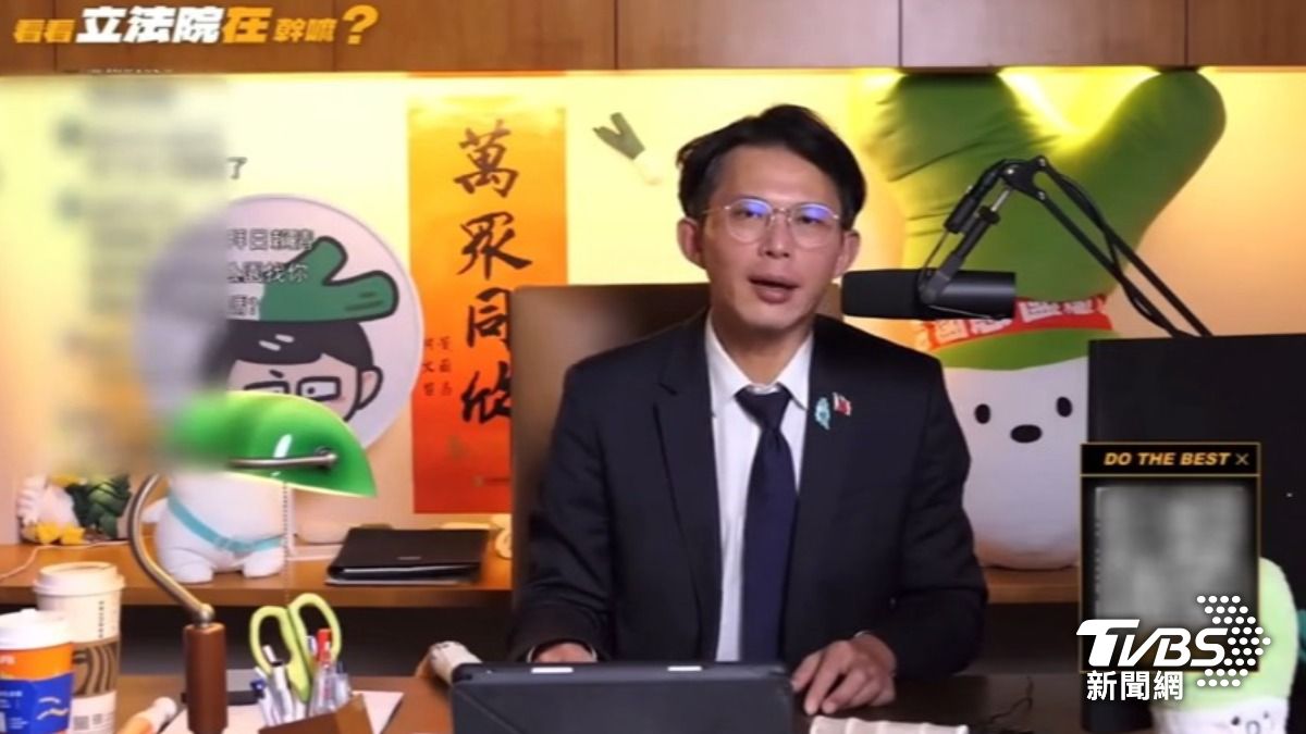 黃國昌直播（圖／TVBS資料畫面）