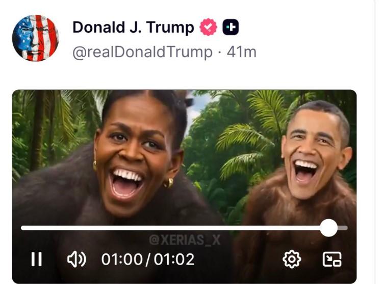 影片畫面。(圖/翻攝自@Republicans against Trump X)