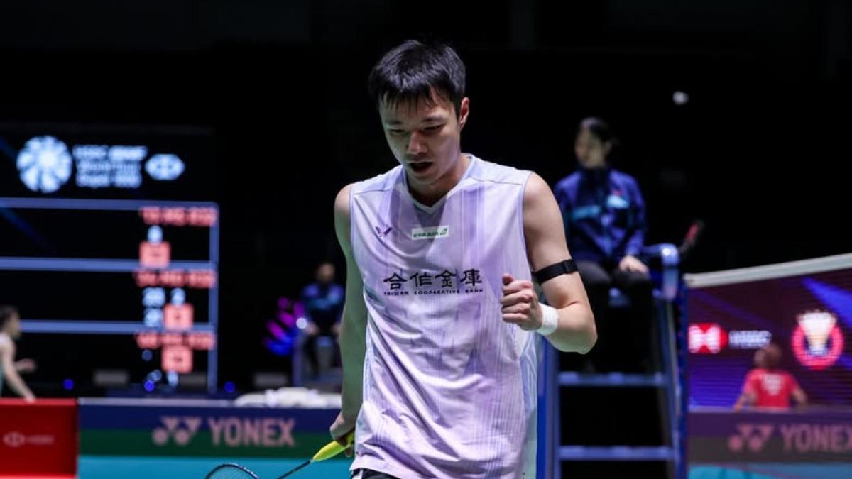 亞洲羽球團體錦標賽/僅王子維搶下唯一勝利 台灣男團止步8強