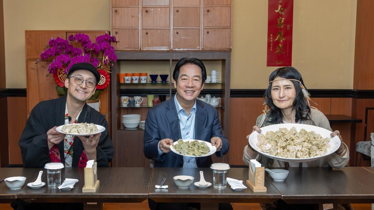 開箱總統府!見日本大胃王輕鬆吞百顆水餃 賴清德直呼大開眼界