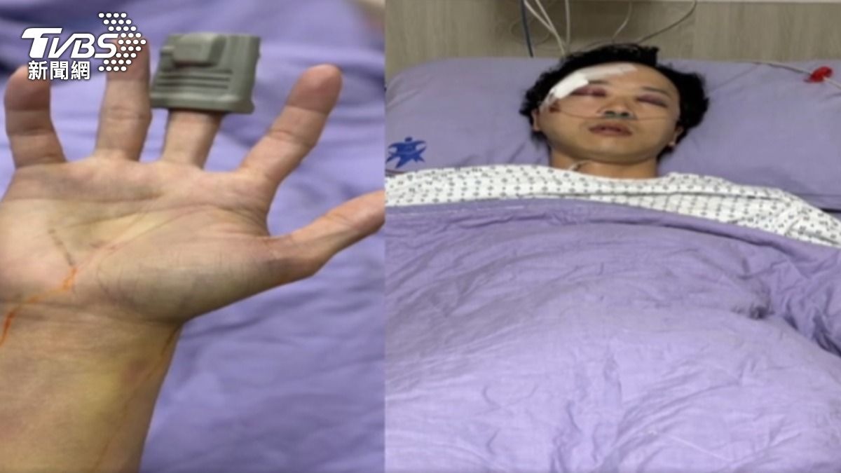 替身演員出演《豆腐媽媽》出意外，劇組稱繳清醫療費，遭未婚妻質疑，助理現金帶不夠。（圖／TVBS）