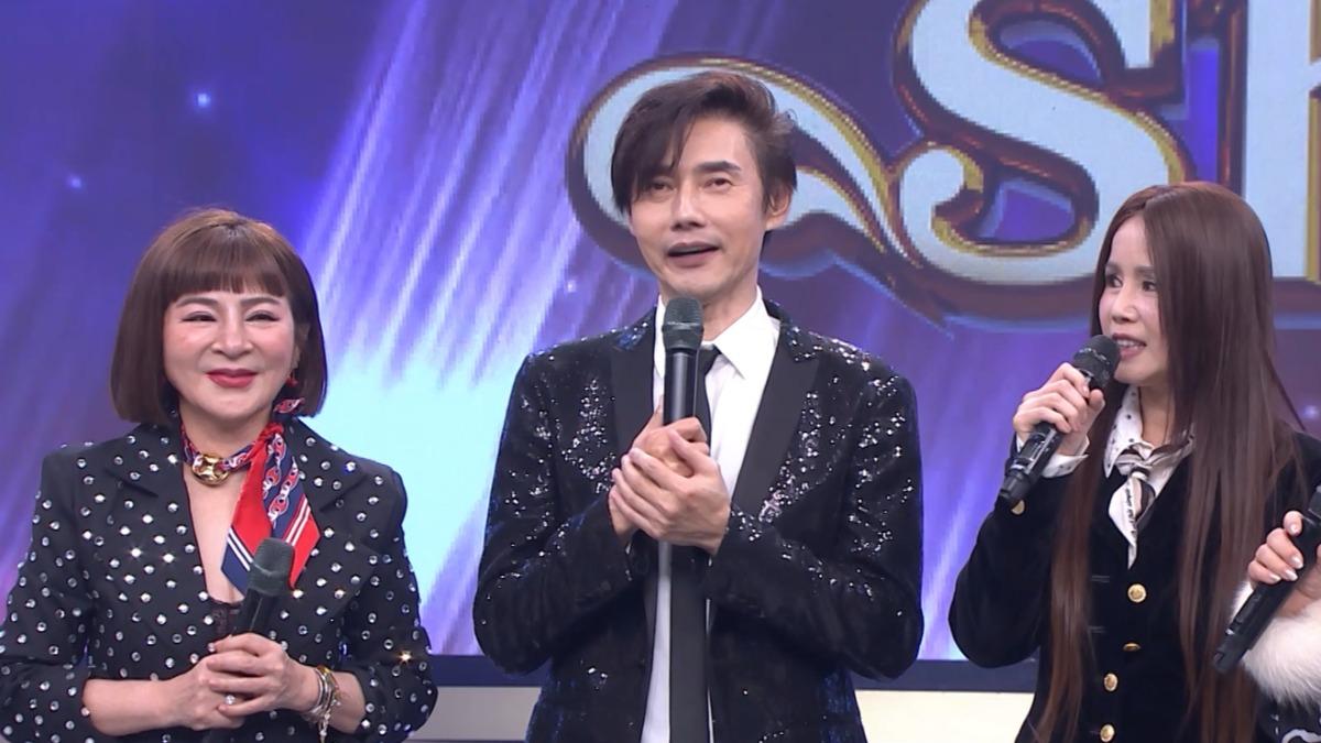 王彩樺（左）、包偉銘與劉依純互動有趣。（圖／民視提供）