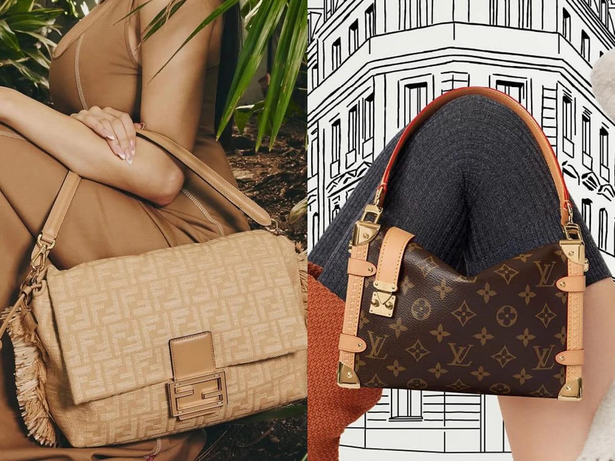 LV老花可招財、Fendi則利於招正緣、引貴人。（圖／翻攝自IG@fendi、louisvuitton ）