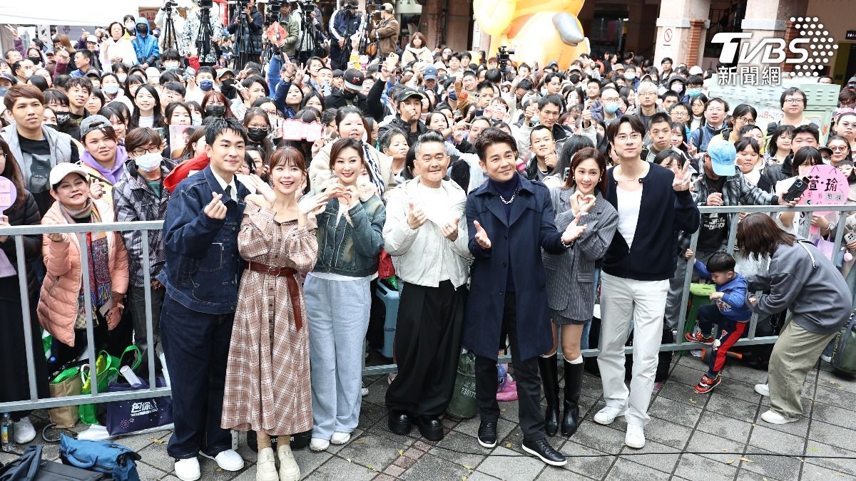 《百味人生》今舉辦粉絲見面會，湧入3千人。（圖／張哲鳴攝）